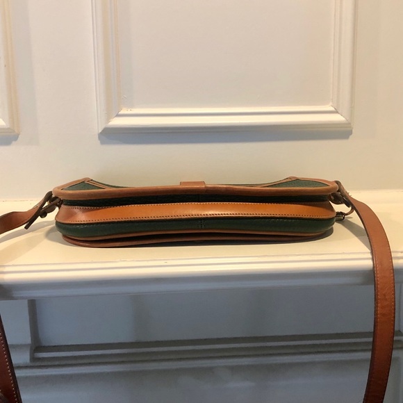 Vintage Dooney and Bourke Over Under Bag, Green - Picture 12 of 12